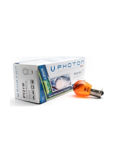 Photon Sinyal Ampulü Py21w 12v 93 Şaşı Tırnak