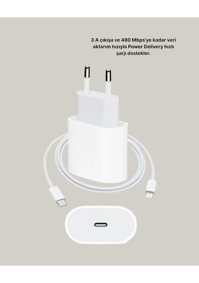 iOS Uyumlu 20w Usb-c Hızlı Şarj Telefon Tablet İçin