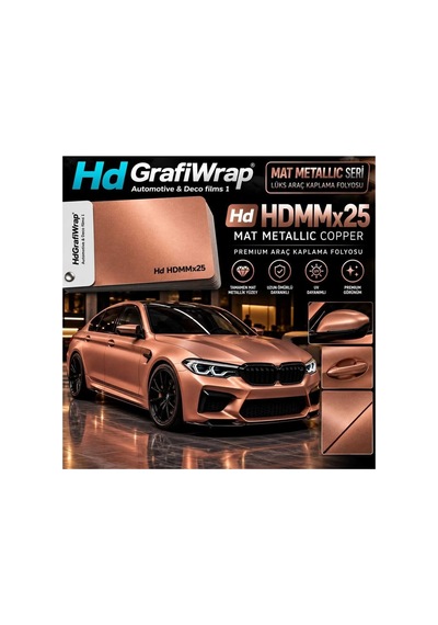 Mat Metallıc Cooper 5m