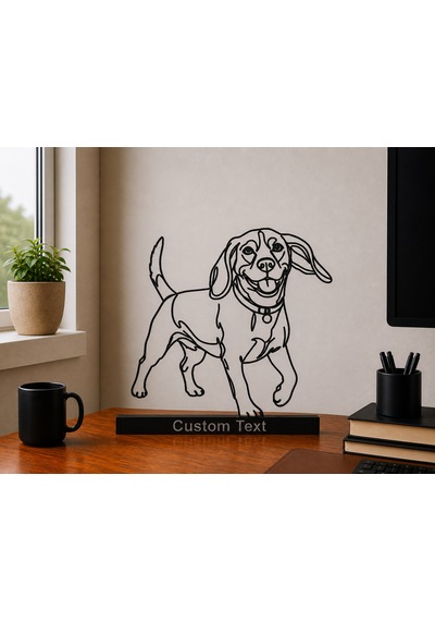 Kişiye Özel Beagle Köpek Metal Line Art Dekoratif Masaüstü Biblo Hediyelik Hayvan Figürü Modern Ev Ofis Aksesuarı Minimalist Pet Heykelcik Estetik Raf Süslemesi 20Cm Kişiye Özel Beagle Köpek Metal Line Art Dekoratif Masaüstü Biblo Hediyelik Hayvan Figürü Modern Ev Ofis Aksesuarı Minimalist Pet Heykelcik Estetik Raf Süslemesi 20Cm