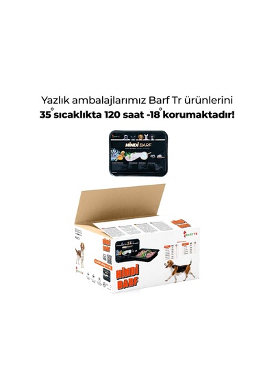 Barftr Hindi Barf Köpek Maması 16 x 500 G