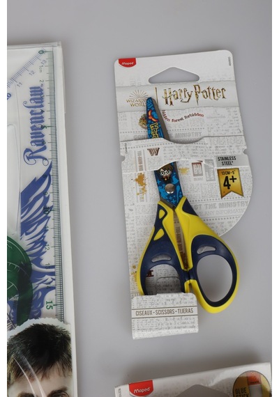 X Dekomus "wizard Icons Collection" Harry Potter Lisanslı Kırtasiye Seti 4'lü Cetvel Seti,makas Ve 3'lü Stick Yapıştırıcı Seti Diğer