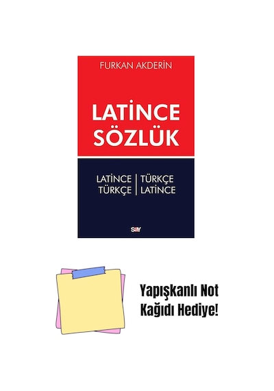 Latince Sözlük: Latince Türkçe / Türkçe Latince + Yapışkanlı Not Kağıdı