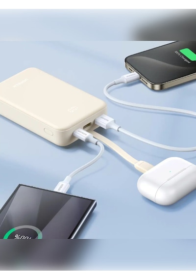 Ugreen 35340 20.000 mAh PD 20 W Kablolu Hızlı Şarj Powerbank Bej