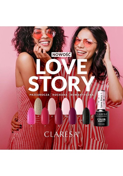 Claresa Kalıcı Oje Love Story Kiraz Kırmızı 8 5g