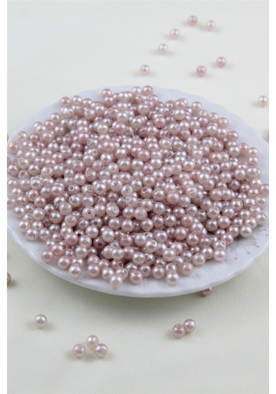 5 Mm Soluk Pembe İnci Boncuk 30 Gr Kolye, Bileklik, Küpe Ve Takı Yapımı Diğer