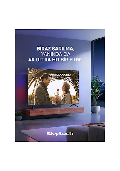 Skytech Q65ST3405 4K Ultra HD 65" 165 Ekran Uydu Alıcılı Smart QLED TV
