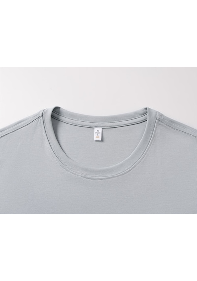 New Performance Premium Basic T-shirt 75.9% Pamuk 24.1% Polyester Demir Grisi