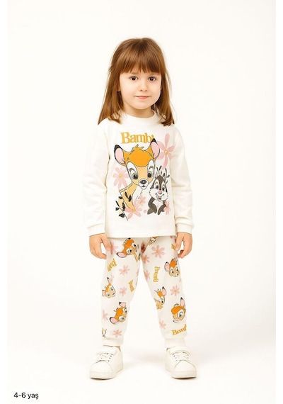 Hümazade Ekru Bambi 4-6 Yaş Çocuk 2'li Takımı Ekru