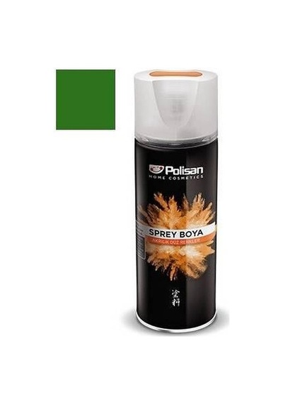 Polisan Akrilik Sprey Boya Nefti Yeşil 400ml Ral-6002
