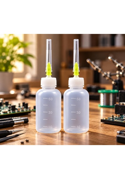 Kuzey's Store 4 Adet 50ml Tekrar Kullanılabilir Kolay Doldurulan Çok Amaçlı Şırıngalı Plastik Ş