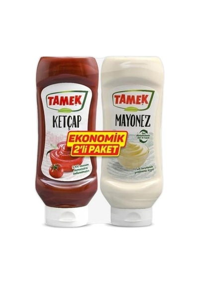 Ketçap 600gr + Mayonez 540gr.
