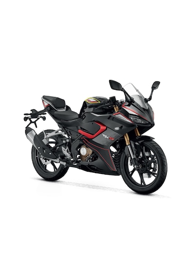 Rks Qj Motor Siyah Srk 125r Sağ Grenaj Tasarım Stıcker