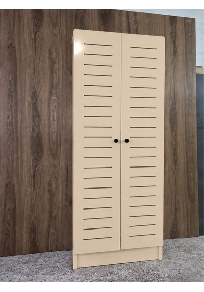Flower Kombi Dolabı Krem Mdf