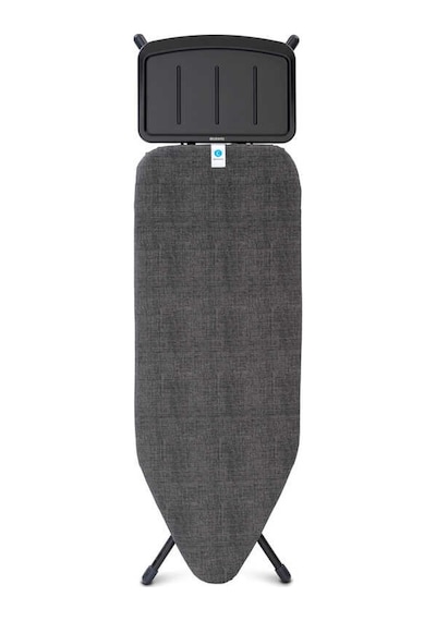 Brabantıa -124x45cm C Buhar Kazanı Standlı Denım Black Desenli Ütü Masası - Ssuh Siyah