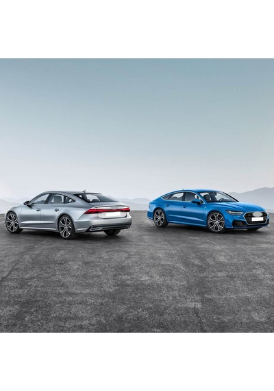 Audi A7 2019-24 Sol Ön Kapı Cam Düğme Takımı Full Krom 4k0959851c