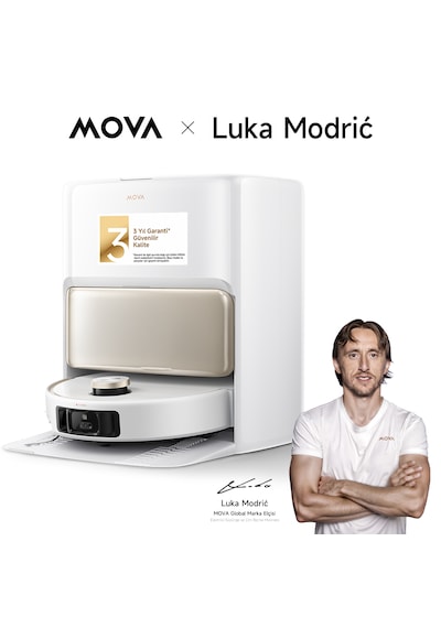 MOVA V50 Ultra Complete Robot Süpürge Beyaz