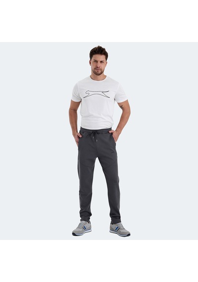 Slazenger VARIABLE Erkek Cepli Koyu Gri Eşofman Altı