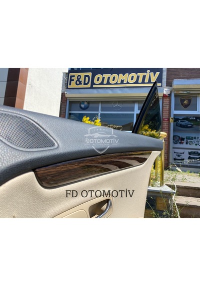 Volkswagen Passat CC Konsol Siyah , Trimler Koyu Meşe Renk Torpido Konsol Maun Kaplama