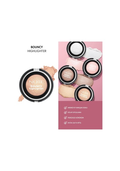 Bouncy Highlighter Yumuşak Kremsi Aydınlatıcı - 04 Golden Hour Çok Renkli