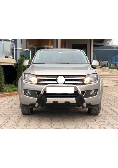 Isuzu Dmax 2006+ Off Road Krom Poliüretan Ön Koruma Ön Tampon Kor