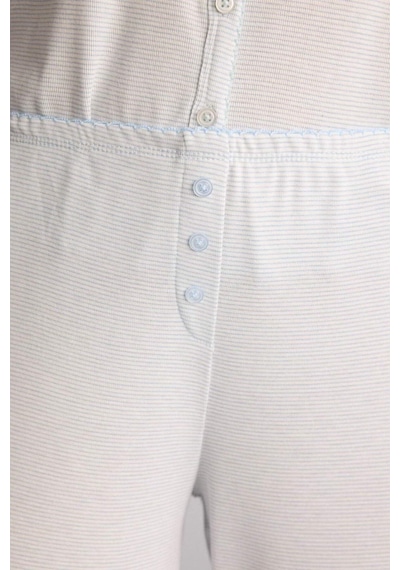 Defacto Regular Fıt Pijama Altı G4625ax26smer98 Ekru-er98