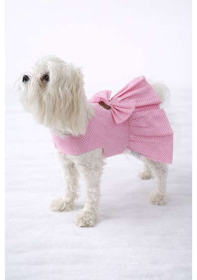 Kedi - Köpek Yazlık %100 Pamuklu Poplin Elbise - Kıyafet - Tişört