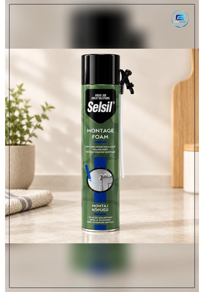 İnşaat Montaj Köpüğü 750 Ml 600 Gr Boşluk Doldurma Isı Ses Yalıtı