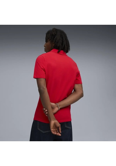 Puma Ferrari Sportswear Polo Kırmızı Erkek T-shirt & Polo