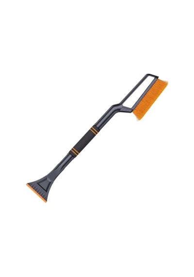 Uzun 82cm Araç Kar Fırçası Ve Buz Kazıyıcı - Kolay Kullanım Açık Sarı - Altın
