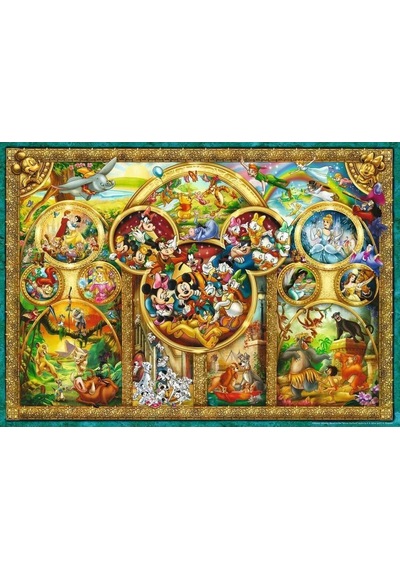 12000469 En Güzel Disney Teması 1000 Parça Ravensburger Puzzle