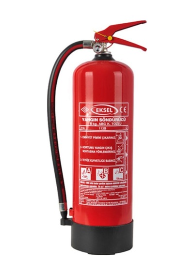 Yangın Tüpü 6kg Abc Tip