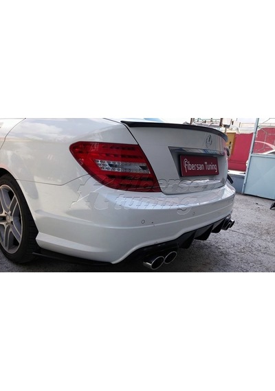 Mercedes C180 Spoiler --Fibersan Tuning