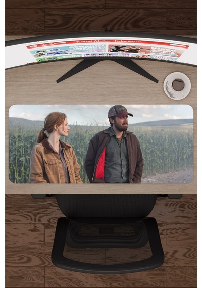 Interstellar Yıldızlararası Nolan V4 70x30 Xl Gaming Kauçuk Kaymaz Taban Mouse Pad Fare Altlığı