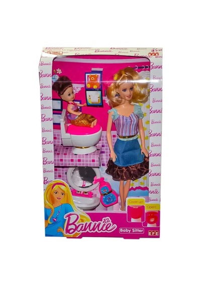 Mey İthalat 286 Banyo Setli Bannıe Pembe