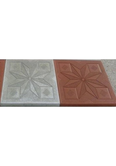 Plastik Parke Taşı Kalıbı Tretuar Sakarca 3 Cm( 5 Ad)