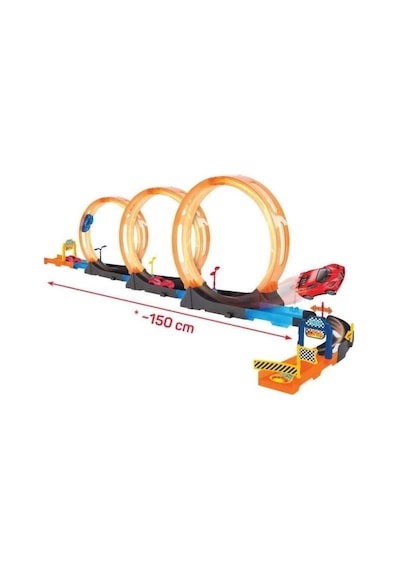 Mgs Oyuncak Rollingfast Yarış Pisti Xl Urt-13-3681 Çok Renkli