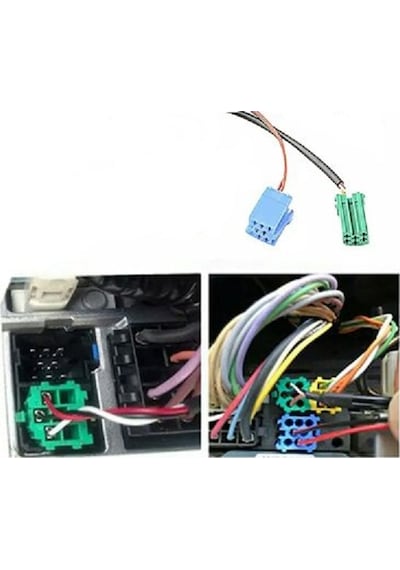 Megan Clio Kango 2 Cd Çalar Teyp için Aux Usb Bluetooth Mp3 Modül 50 Cm