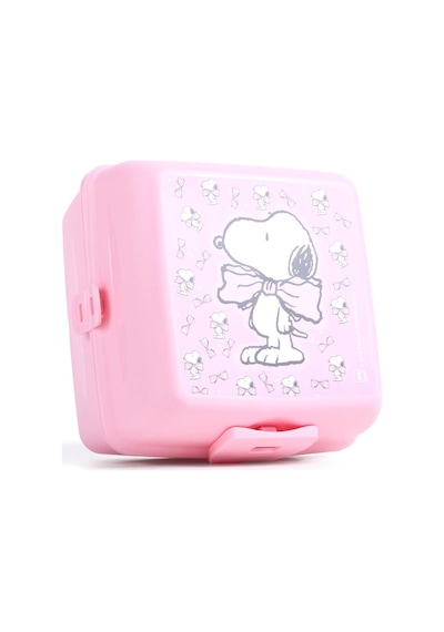 Pembe Beslenme Kabı 24885-snoopy Saklama Kabı