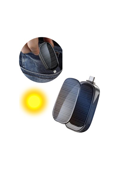 Solar Şarjlı Powerbank Acil Durum İçin Hafif Ve Kompakt renkli