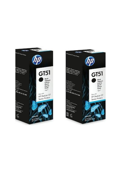 Hp GT51 Siyah Mürekkep Kartuş İkili Paket GT-5812