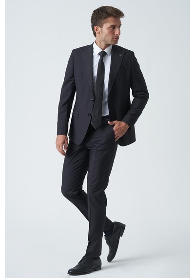 White Stone White Srone Gloucester T2467 Likralı Slim Fit 6 Drop Takım Elbise Desenli-desenli Çok Renkli