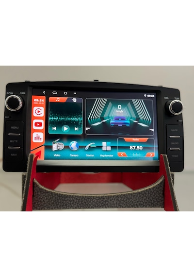 Toyota Coralla 2005 Navigasyon Multimedya Bt Android Navimex 9953