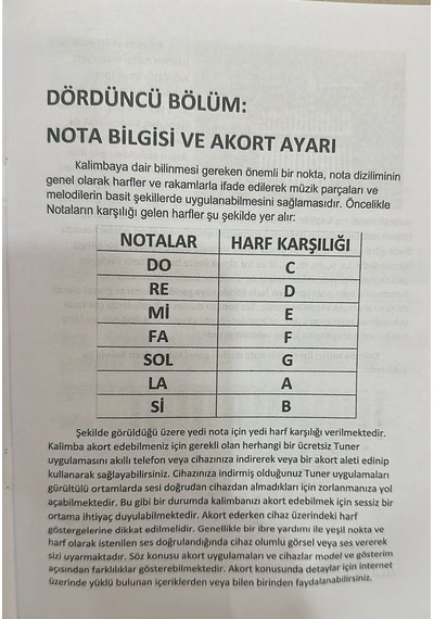 Kalimba Öğrenme Metodu Ve Çeşitli Şarkılar-sgh-klmbsha