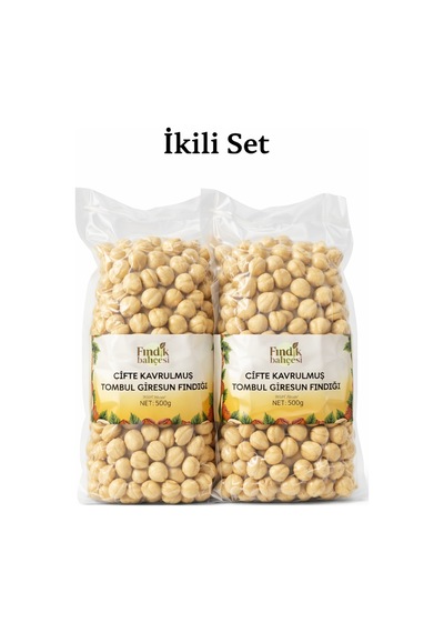Giresun Fındığı Tam Yağlı Çifte Kavrulmuş Tombul Giresun Fındığı 2 x 500 G