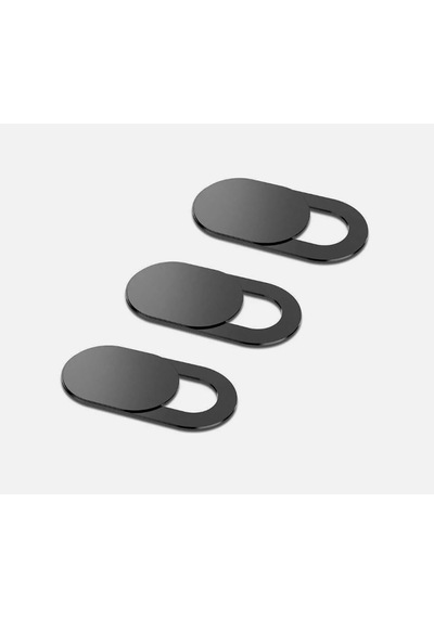 Ayex Web Kamerası Kapağı, Webcam Cover, Notebook, Laptop, Apple MacBook Uyumlu, Telefon, Tablet İçin Kamera Kapatıcı, Gizleyici Siyah 3 Adet Sku: Zeus8690010137791