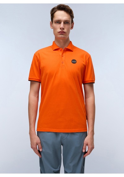 Napapijri Napapıjrı Turuncu E-badge Sum Erkek T-shirt Np0a4ıdaa001