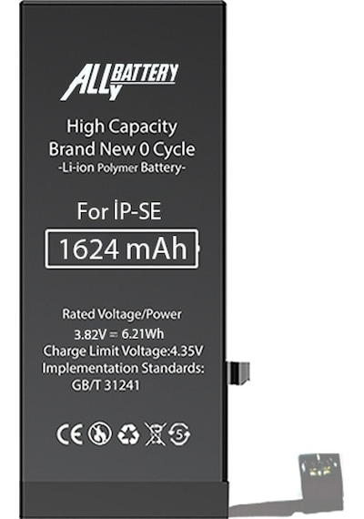 Ally Apn-616-00106 Apple Uyumlu iPhone 5 Se 1624 Mah Pil Batarya