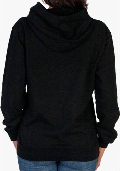 Startmore Relax&basic Jackalco 2 Iplik Iç Pamuklu Tam Kalıp Baskılı Hoodie Siyah Siyah