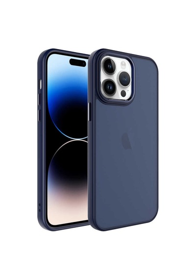 Apple Uyumlu iPhone 14 Pro Max Kılıf Buzlu Sert Pc Zore May Kapak